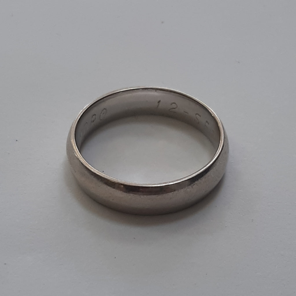 ARGOLLA ORO BLANCO 14 K 5,20 GRMS (SEMINUEVO)