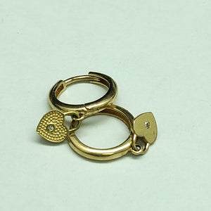 ARRACADAS PAR ORO 14 K 1,90 GRMS (SEMINUEVO)
