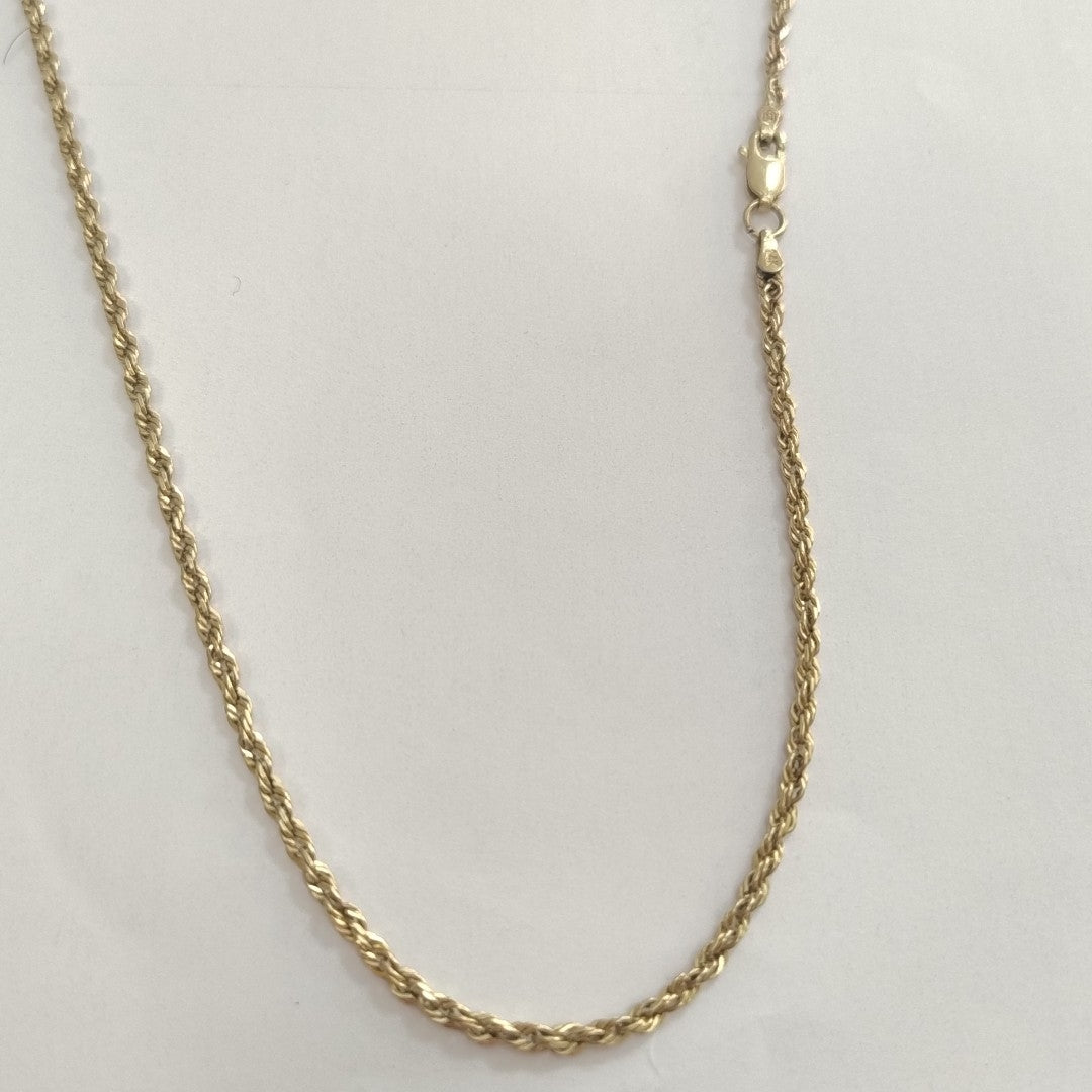 CADENA ORO 14 K 9,00 GRMS (SEMINUEVO)