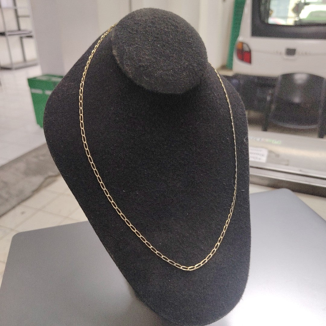 CADENA ORO 14 K 3.9 GRMS (SEMINUEVO)