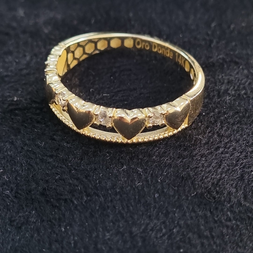 ANILLOS DAMA ORO 14K 1.9 (NUEVO)