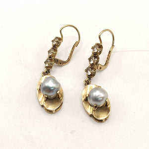 ARETES PAR ORO 10 K 5 GRMS (SEMINUEVO)