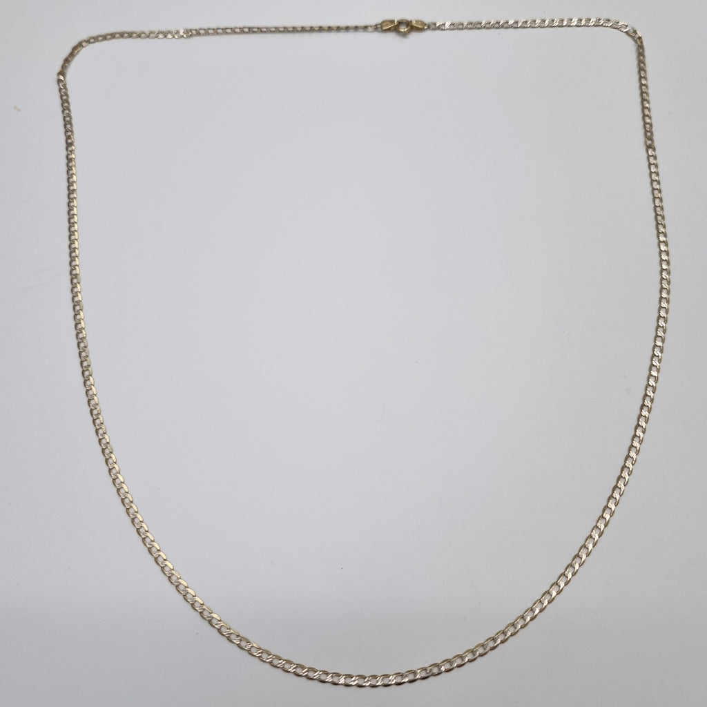 CADENA ORO, RODIADO 10 K 3.9 GRMS (SEMINUEVO)