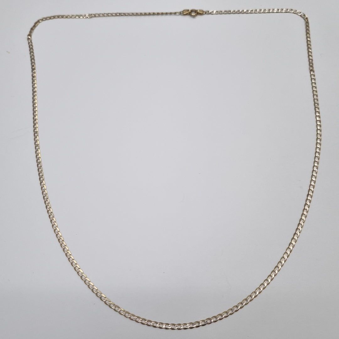 CADENA ORO, RODIADO 10 K 3.9 GRMS (SEMINUEVO)