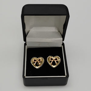 BROQUELES PAR ORO, ORO COMBINADO 14 K 2.1 GRMS (SEMINUEVO)