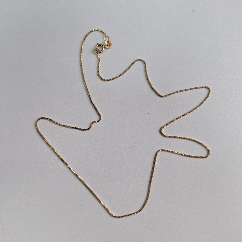 CADENA ORO 14 K 1,40 GRMS (SEMINUEVO)