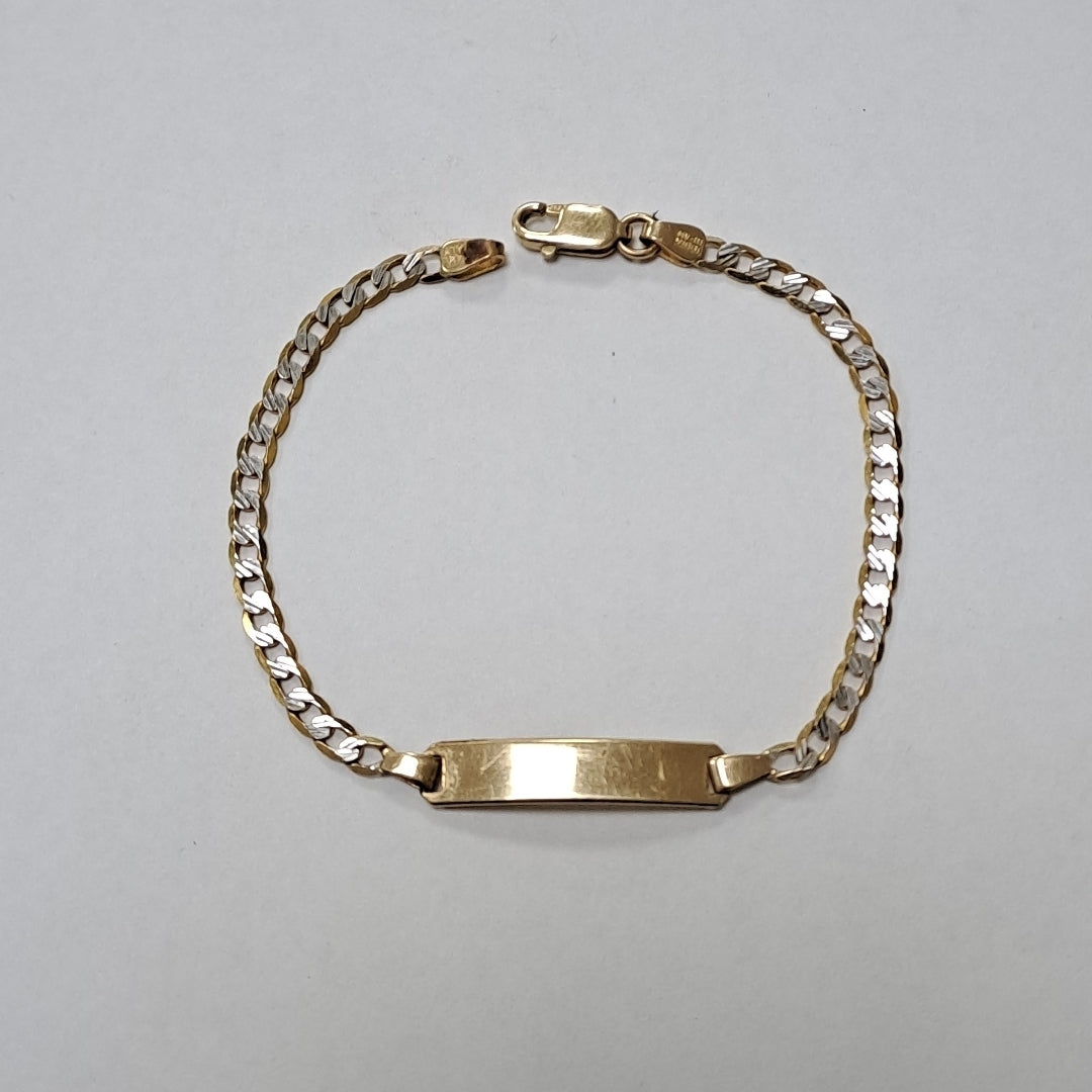 ESCLAVA ORO 14 K 3.2 GRMS (SEMINUEVO)