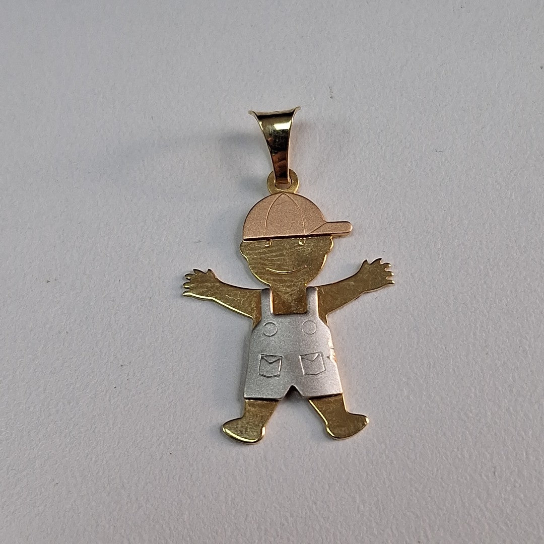 DIJE ORO COMBINADO 14 K 2,60 GRMS (SEMINUEVO)