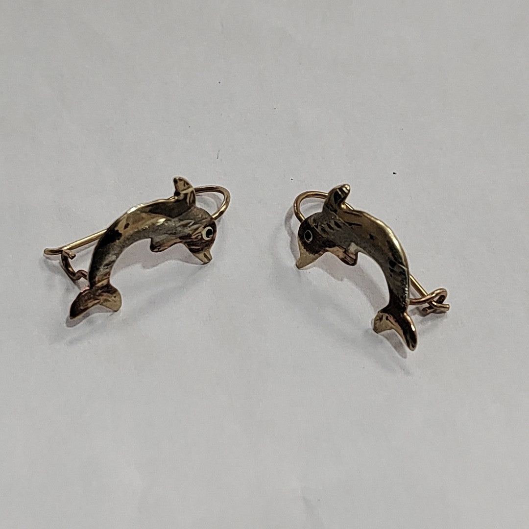 ARETES PAR ORO 10 K 1,20 GRMS (SEMINUEVO)