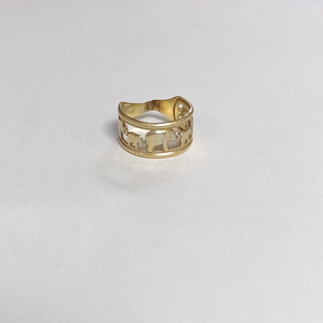 ANILLO ORO 14 K 3 GRMS (SEMINUEVO)