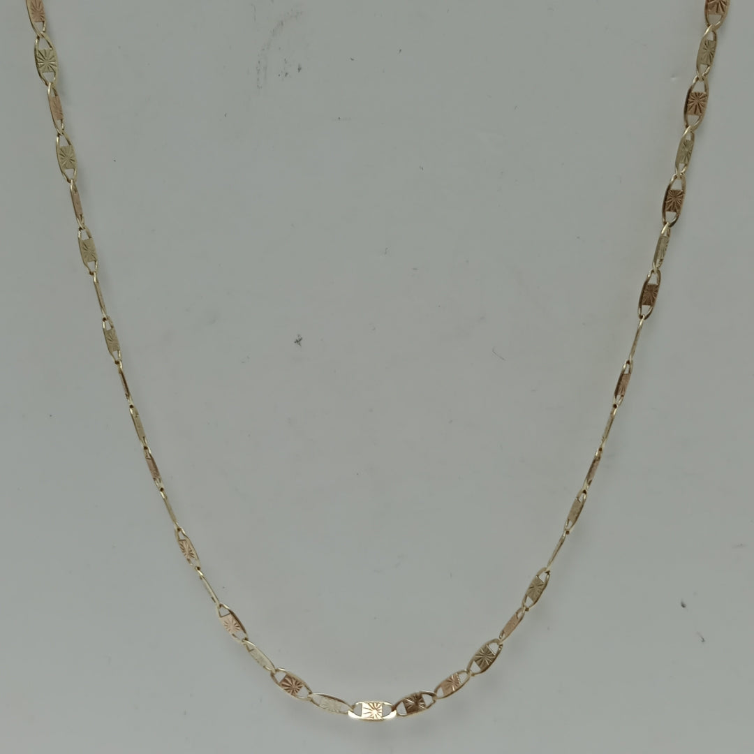 CADENA ORO 10 K 6.2 GRMS (SEMINUEVO)