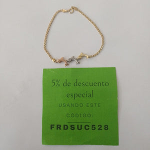 PULSERA ORO 14 K 3.8 GRMS (SEMINUEVO)