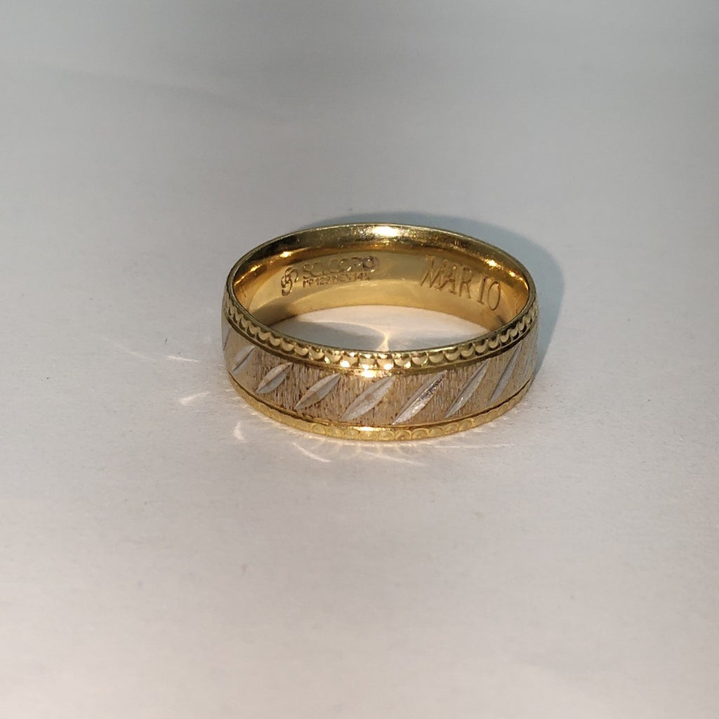 ARGOLLA ORO 14 K 3 GRMS (SEMINUEVO)