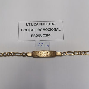 ESCLAVA ORO 18 K 10.9 GRMS (SEMINUEVO)