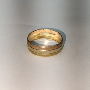 ARGOLLA ORO COMBINADO 10 K 2.1 GRMS (SEMINUEVO)