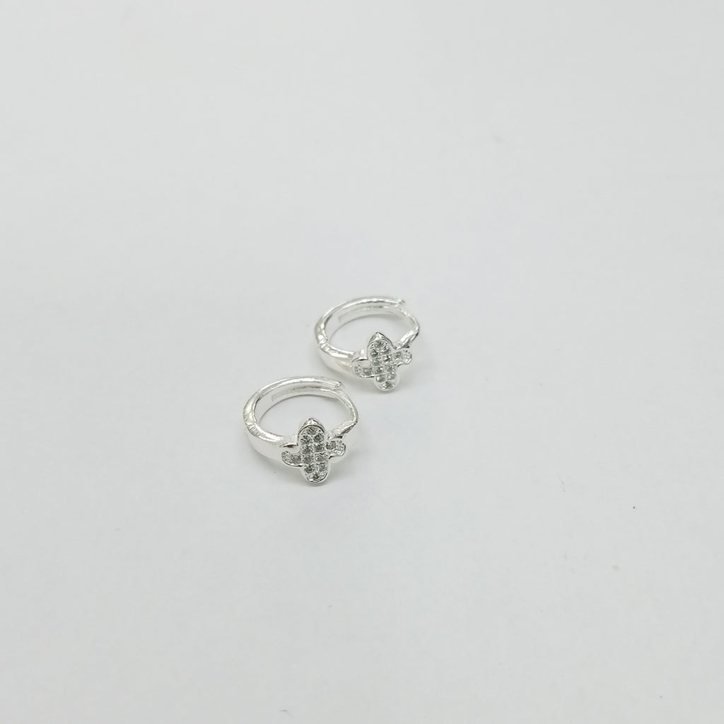 ARRACADAS C/CIRCONIAS PLATA .925 1.9 GR (NUEVO)