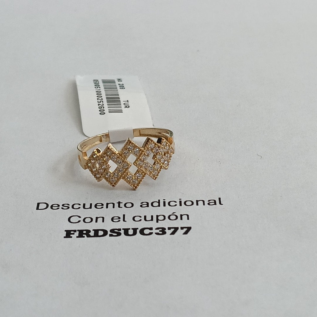 ANILLOS DAMA ORO 14K 1.6 (NUEVO)