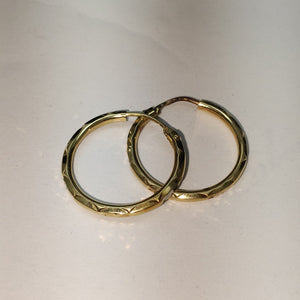 ARRACADAS PAR ORO 14 K 1.9 GRMS (SEMINUEVO)