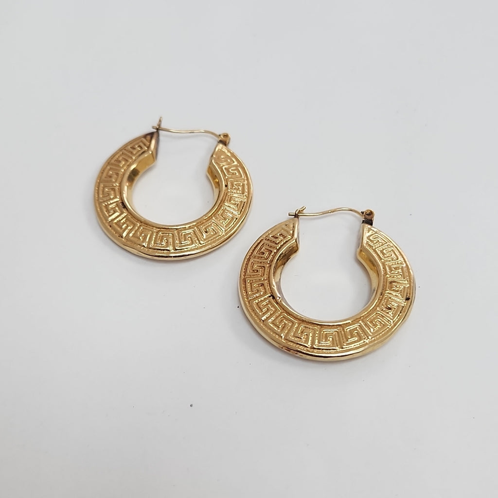 ARRACADAS PAR ORO 14 K 4.4 GRMS (SEMINUEVO)