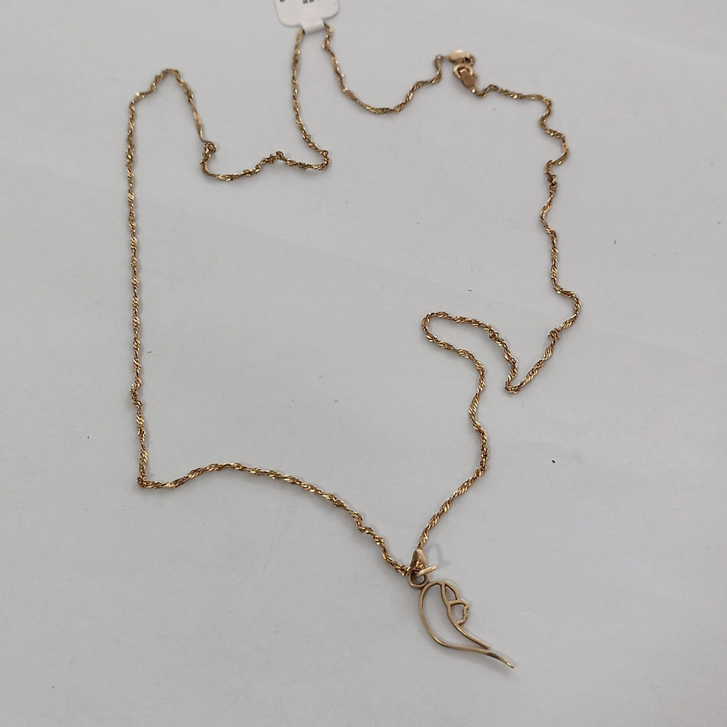 CADENA,DIJE ORO 14 K 3,80 GRMS (SEMINUEVO)