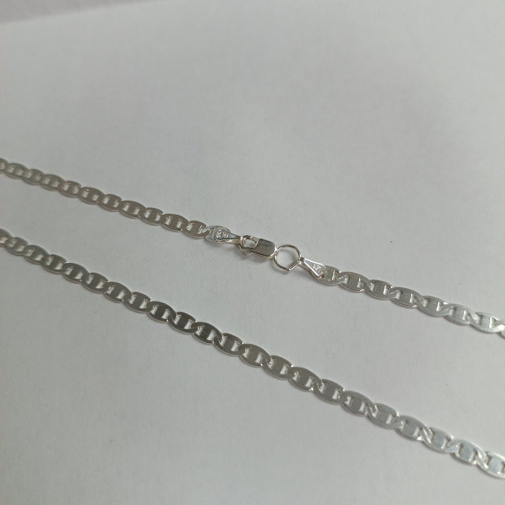 CADENA TEJIDO GUCHI PLATA .925 60 CM 8.9 GR (NUEVO)