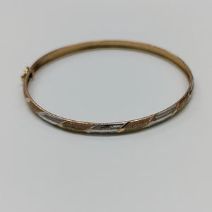 PULSERA RIGIDA ORO 14 K 4,50 GRMS (SEMINUEVO)