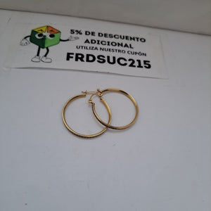ARRACADAS PAR ORO 10 K 3,50 GRMS (SEMINUEVO)