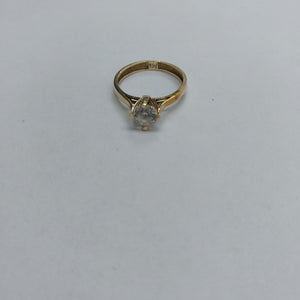 SOLITARIO ORO 14 K 1.8 GRMS (SEMINUEVO)