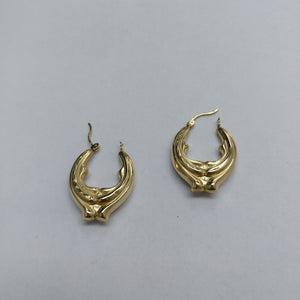 ARRACADAS PAR ORO 10 K 3.1 GRMS (SEMINUEVO)