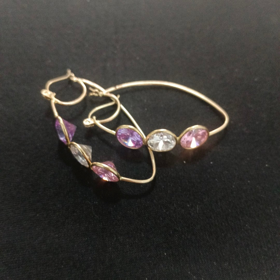 ARETES PAR ORO 14 K 5.9 GRMS (SEMINUEVO)