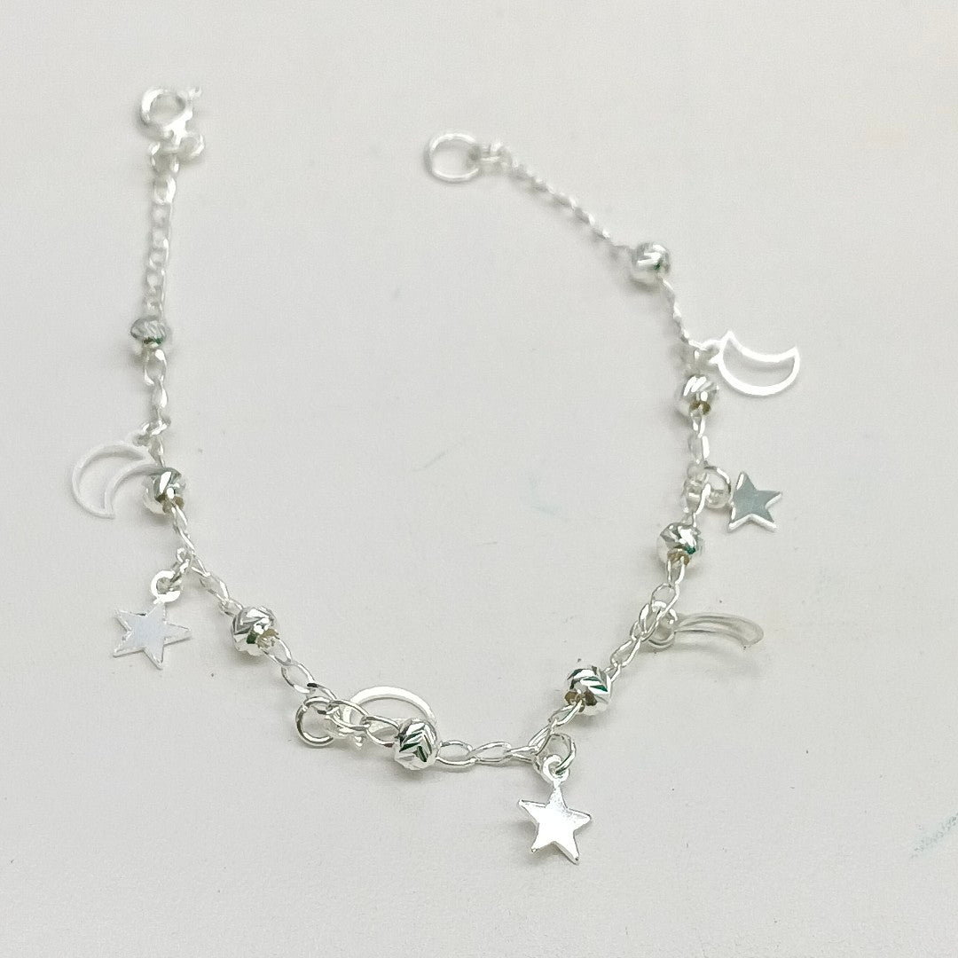 PULSERA TEJIDO TEJIDO ESPECIAL PLATA .925 18 CM 3.1 GR (NUEVO)