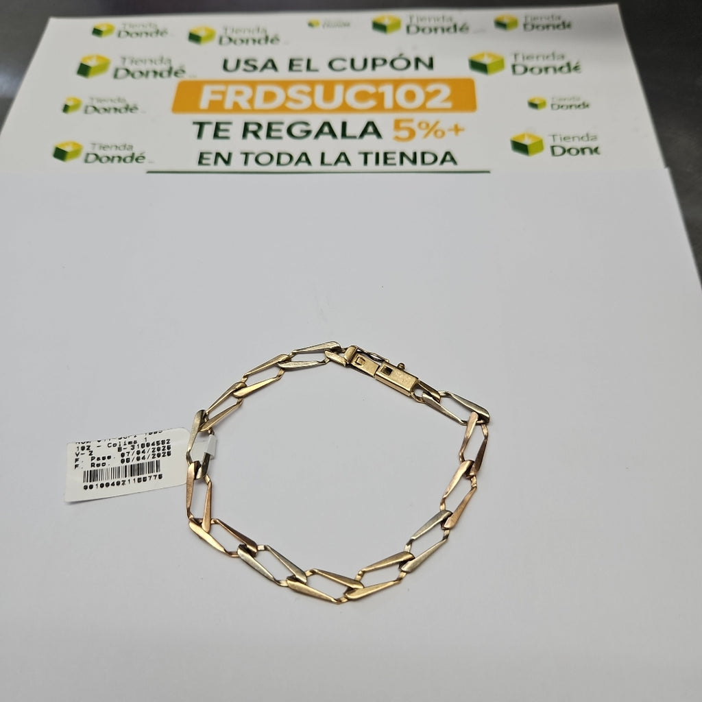 PULSERA ORO COMBINADO 14 K 7,20 GRMS (SEMINUEVO)