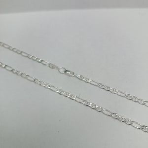 CADENA TEJIDO 3X1 PLATA .925 60 CM 8.4 GR (NUEVO)