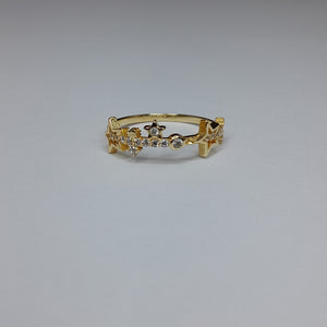 ANILLOS DAMA ORO 14K 1.5 (NUEVO)
