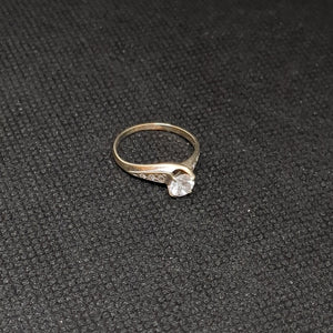 ANILLITO ORO BLANCO 10 K 1.8 GRMS (SEMINUEVO)