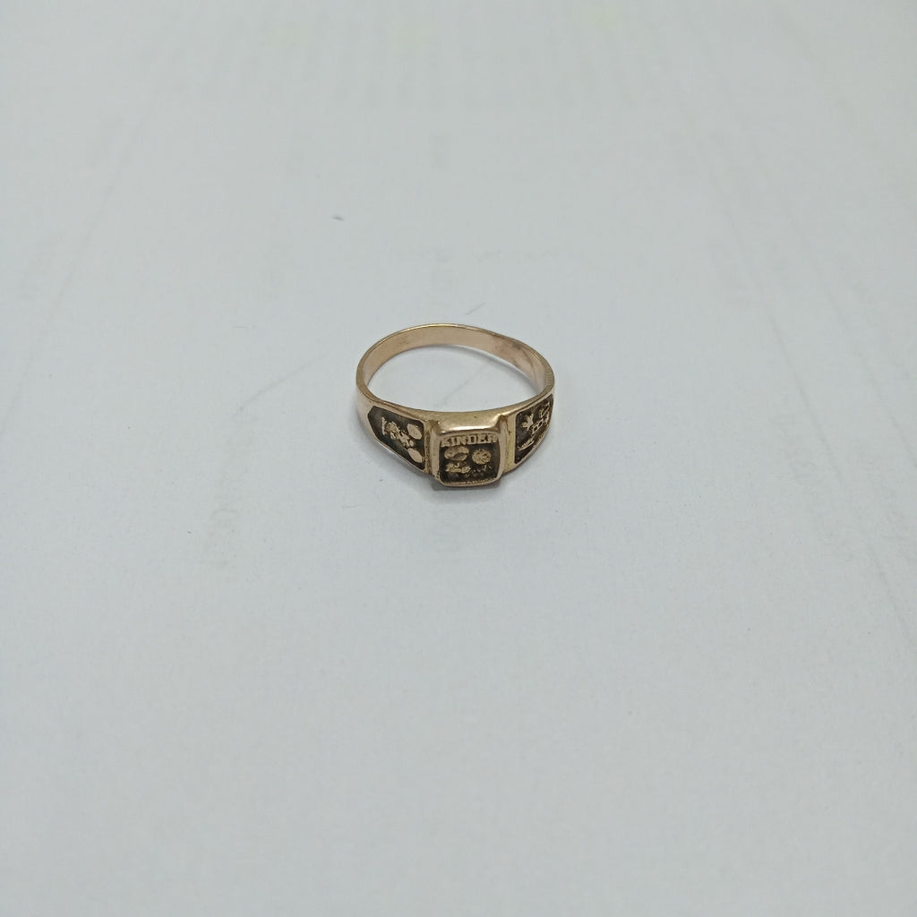 ANILLO DE GRADUACIÓN ORO 8 K 1,40 GRMS (SEMINUEVO)