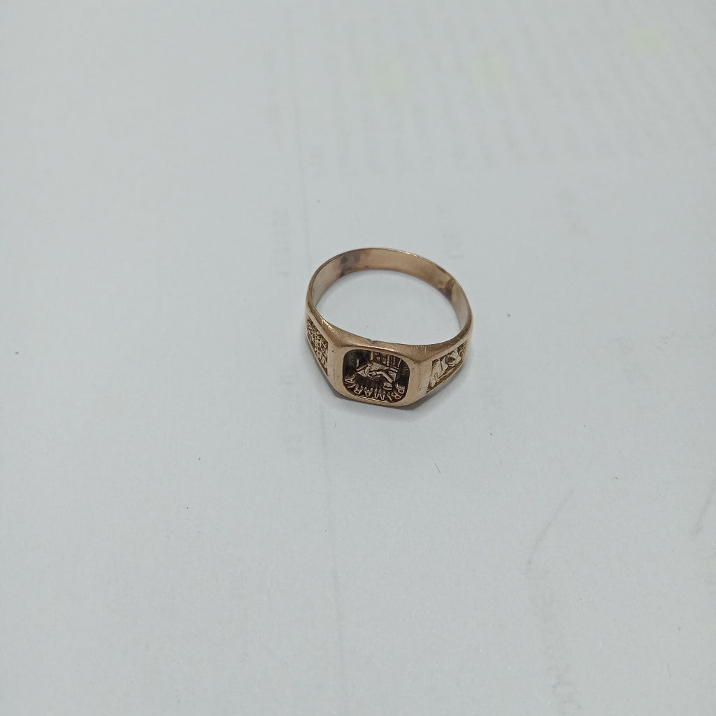 ANILLO DE GRADUACIÓN ORO 8 K 2,50 GRMS (SEMINUEVO)