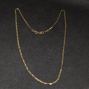 CADENA ORO 14 K 1.5 GRMS (SEMINUEVO)
