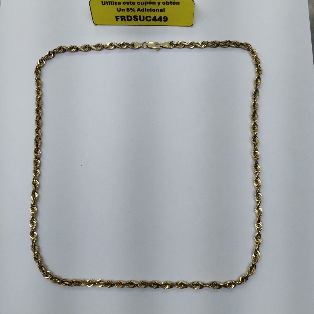 CADENA ORO 10 K 9.2 GRMS (SEMINUEVO)