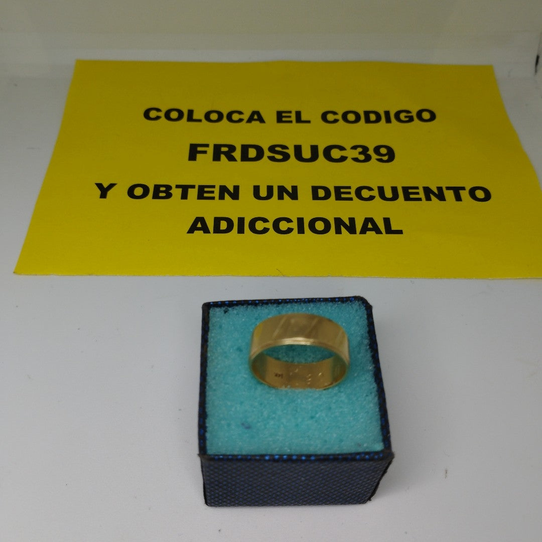 ARGOLLA ORO 14 K 5.7 GRMS (SEMINUEVO)
