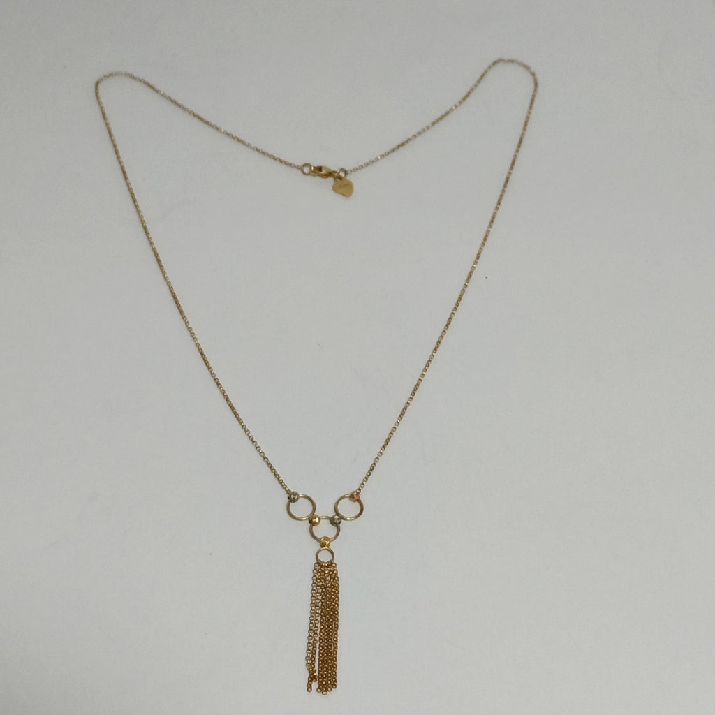 GARGANTILLA ORO 14 K 2.6 GRMS (SEMINUEVO)