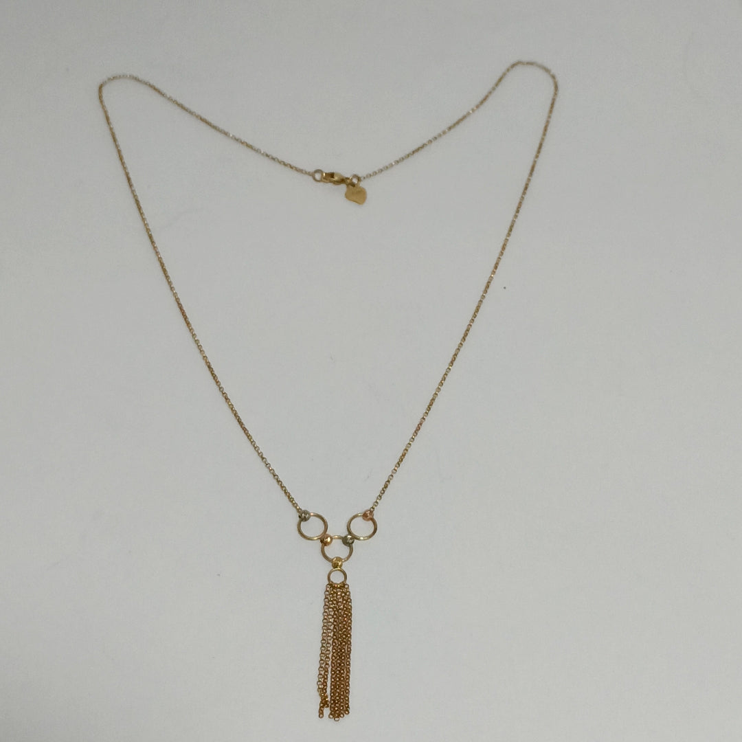 GARGANTILLA ORO 14 K 2.6 GRMS (SEMINUEVO)