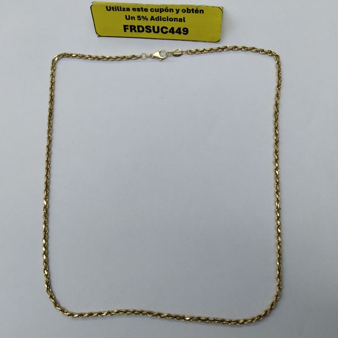 CADENA ORO 14 K 11.4 GRMS (SEMINUEVO)