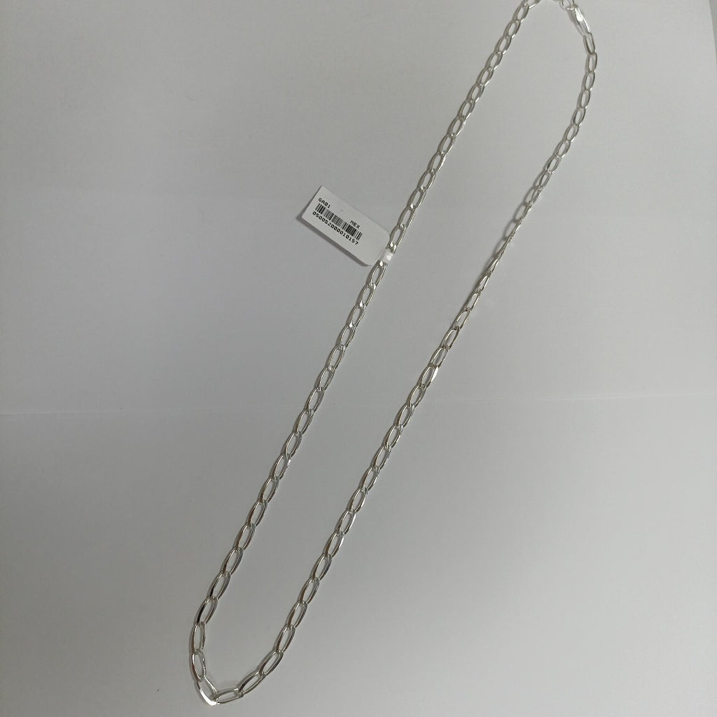 CADENA TEJIDO ESLABONES PLATA .925 60 CM 10.8 GR (NUEVO)