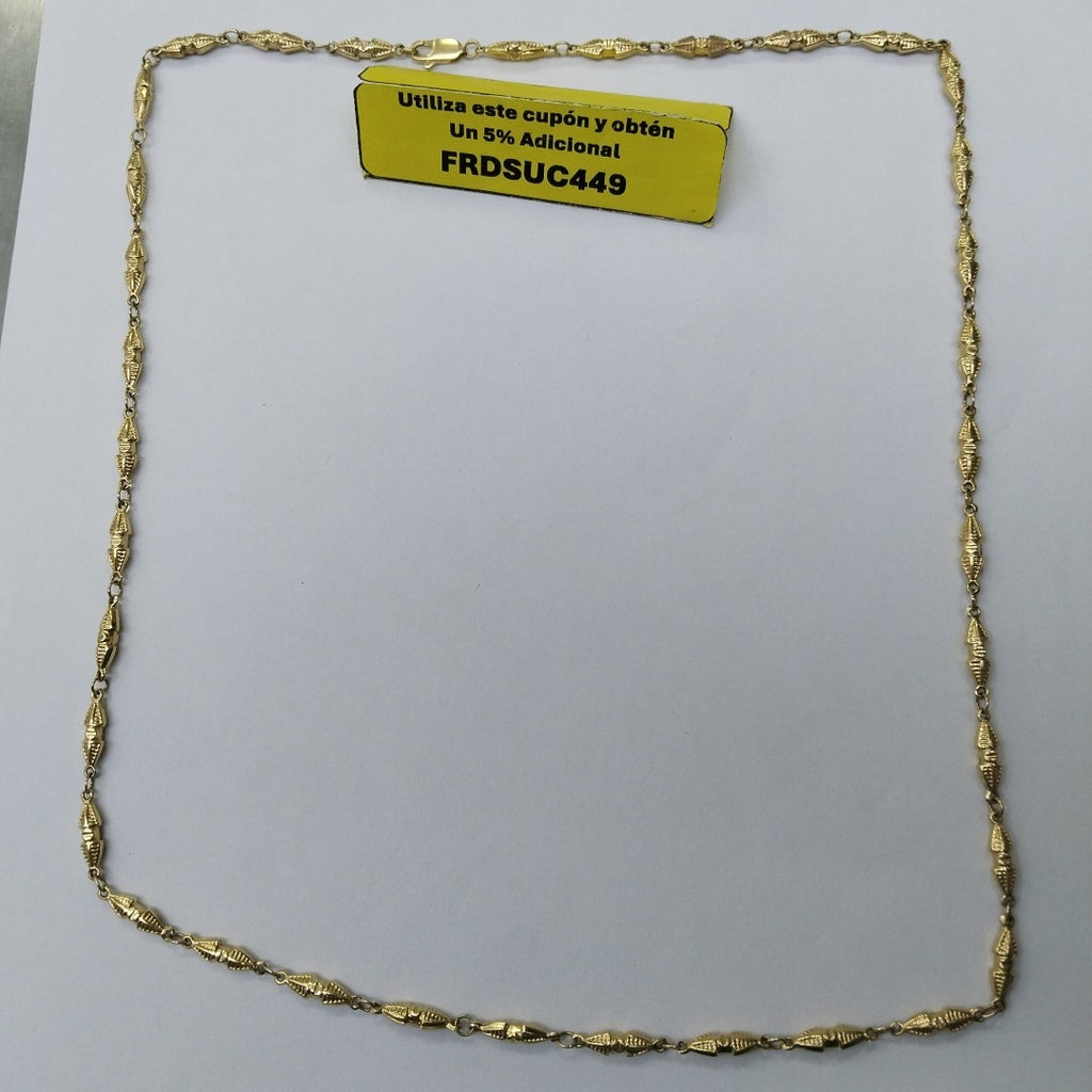 CADENA ORO 18 K 14.2 GRMS (SEMINUEVO)