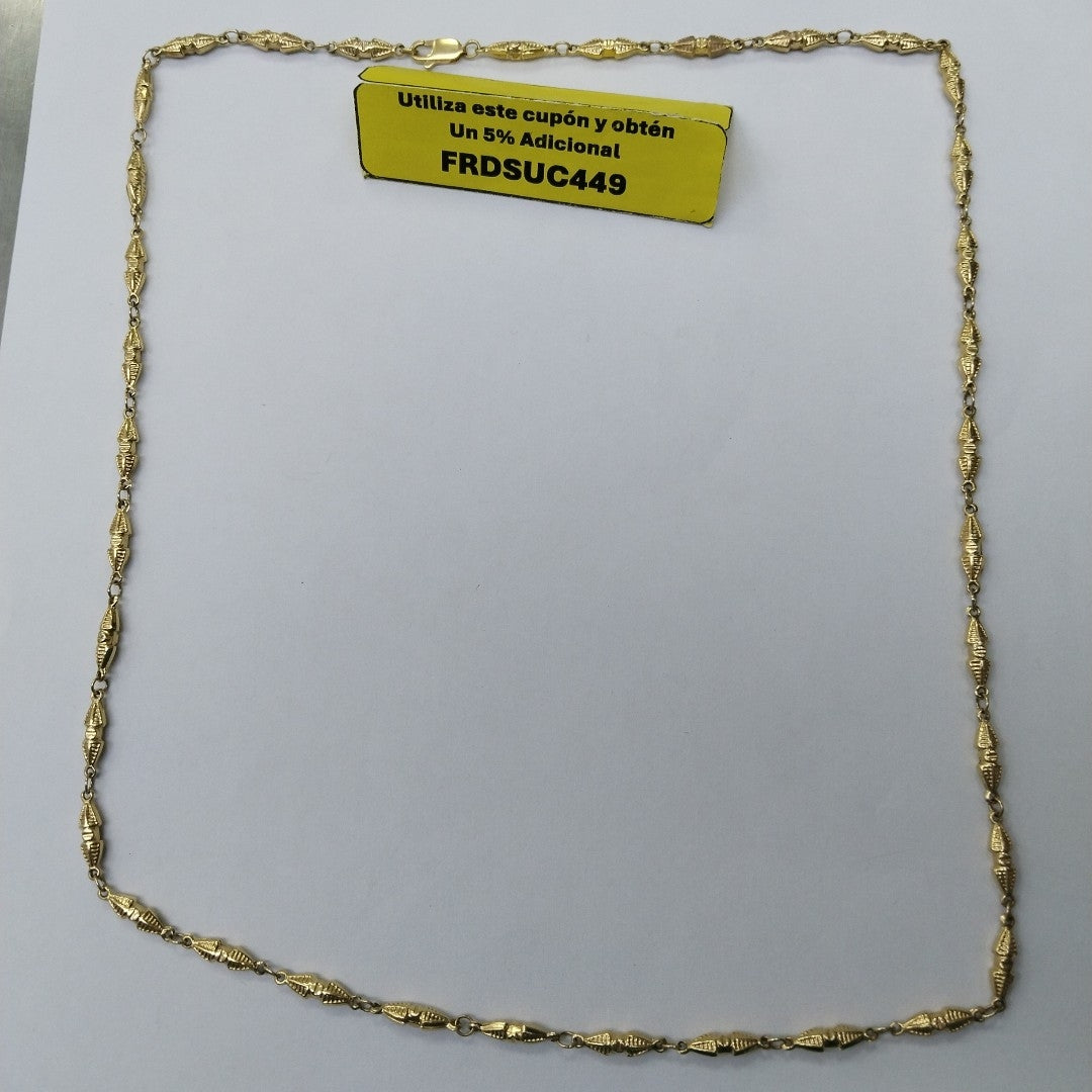 CADENA ORO 18 K 14.2 GRMS (SEMINUEVO)