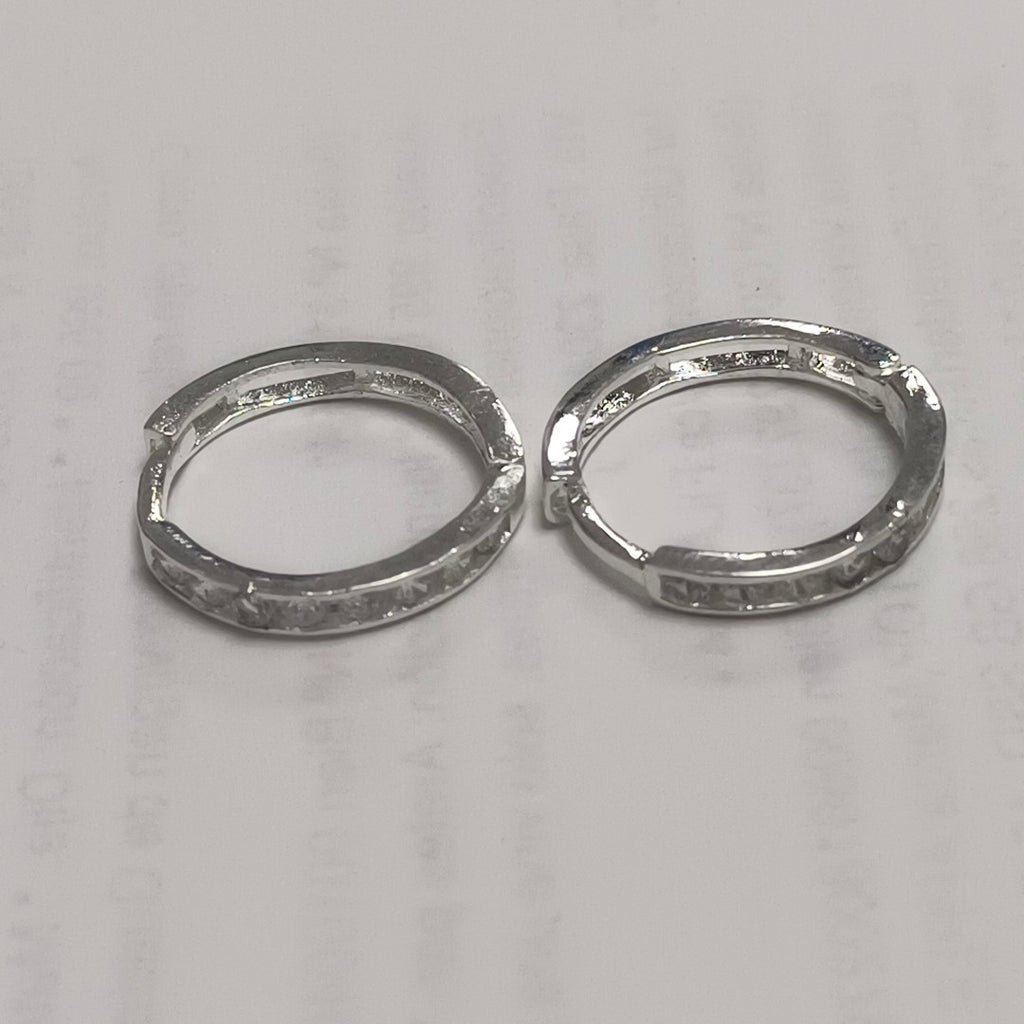 ARRACADAS C/CIRCONIAS PLATA .925 2.1 GR (NUEVO)