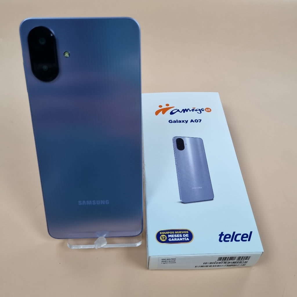 CELULAR SAMSUNG GALAXY A07 SM-A075M (2025) 64 GB 4 GB RAM (SEMINUEVO)