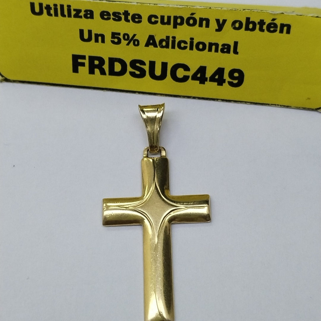 CRUZ, DIJE ORO 18 K 3.3 GRMS (SEMINUEVO)