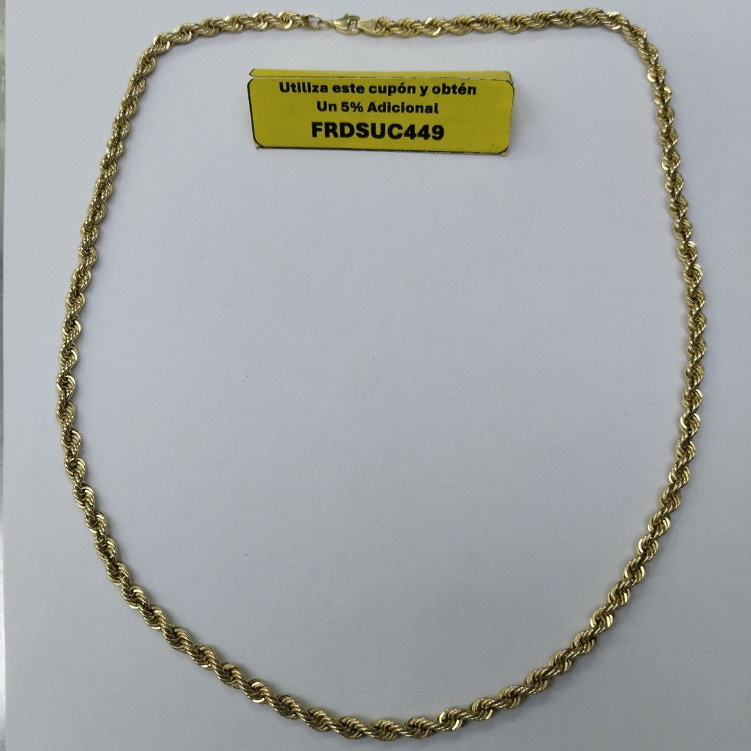 CADENA ORO 14 K 12.8 GRMS (SEMINUEVO)